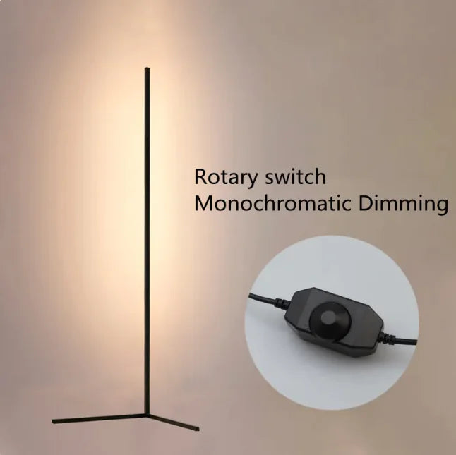 RGB Smart Corner Floor Lamp with Bluetooth & App Control