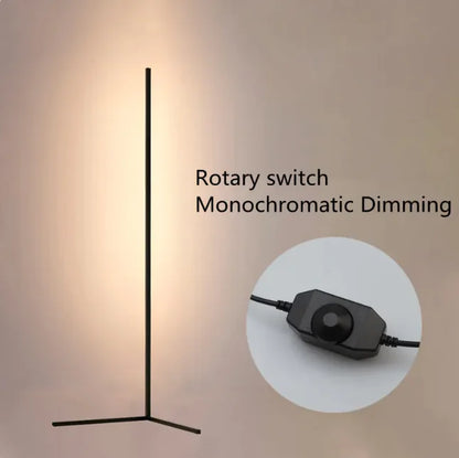 RGB Smart Corner Floor Lamp with Bluetooth & App Control